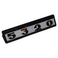 Табличка модификаций 5320
